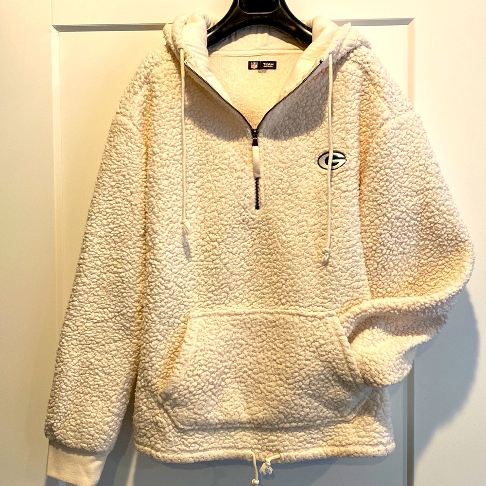 Green Bay Packers XL Boucle Fleece Hoodie